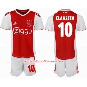 Maillot/Tenue Ajax KLAASSEN 10 Enfant Domicile 2018/2019
